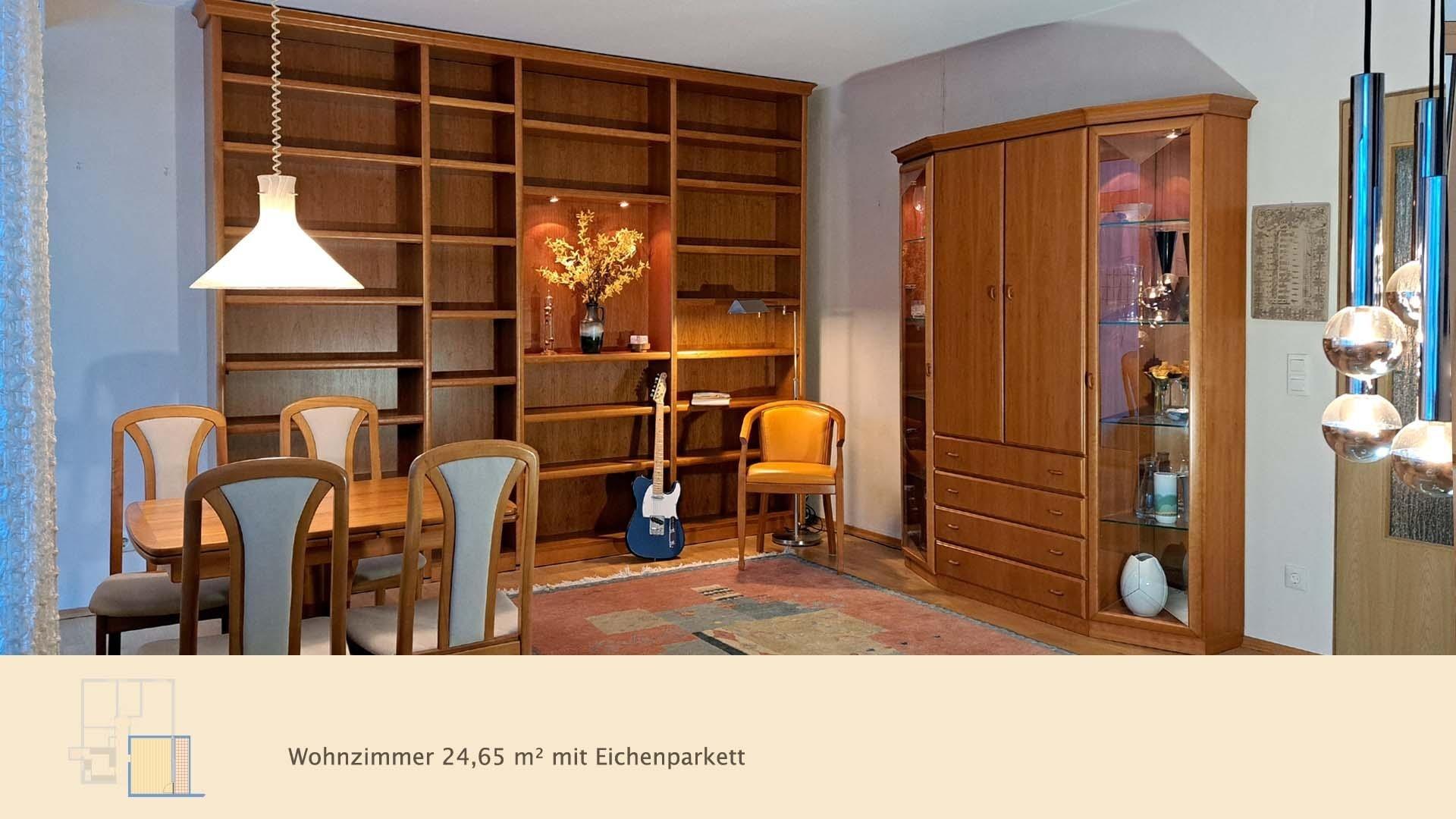 Wohnzimmer Ansicht 3