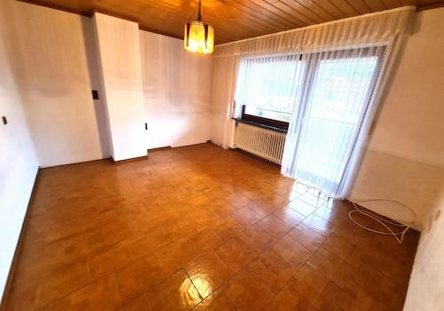 Schlafzimmer mit Balkon