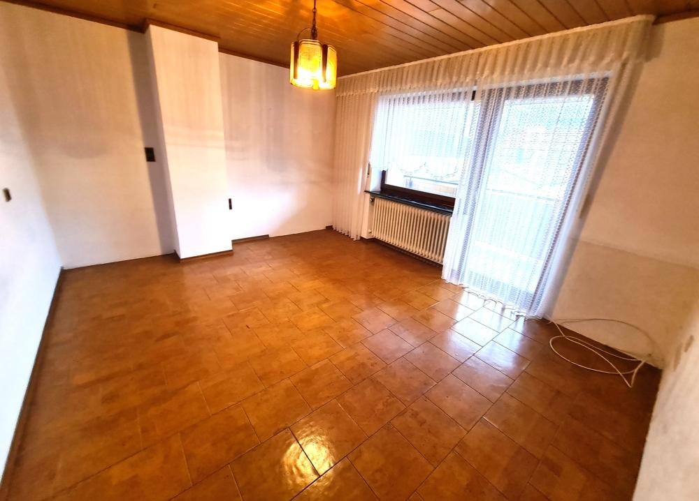 Schlafzimmer mit Balkon