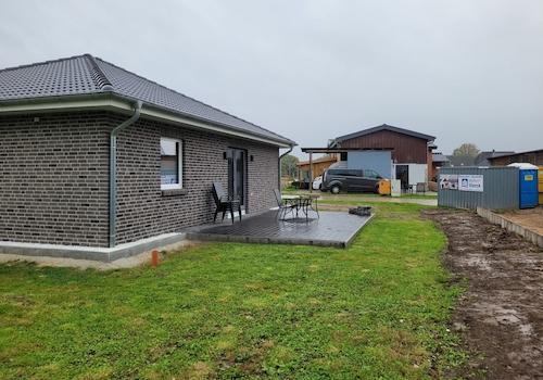 Blick auf die Terrasse