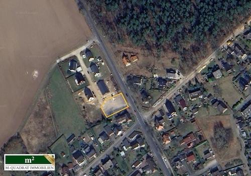 Baugrundstück Westergellersen aus Adlerperspektive