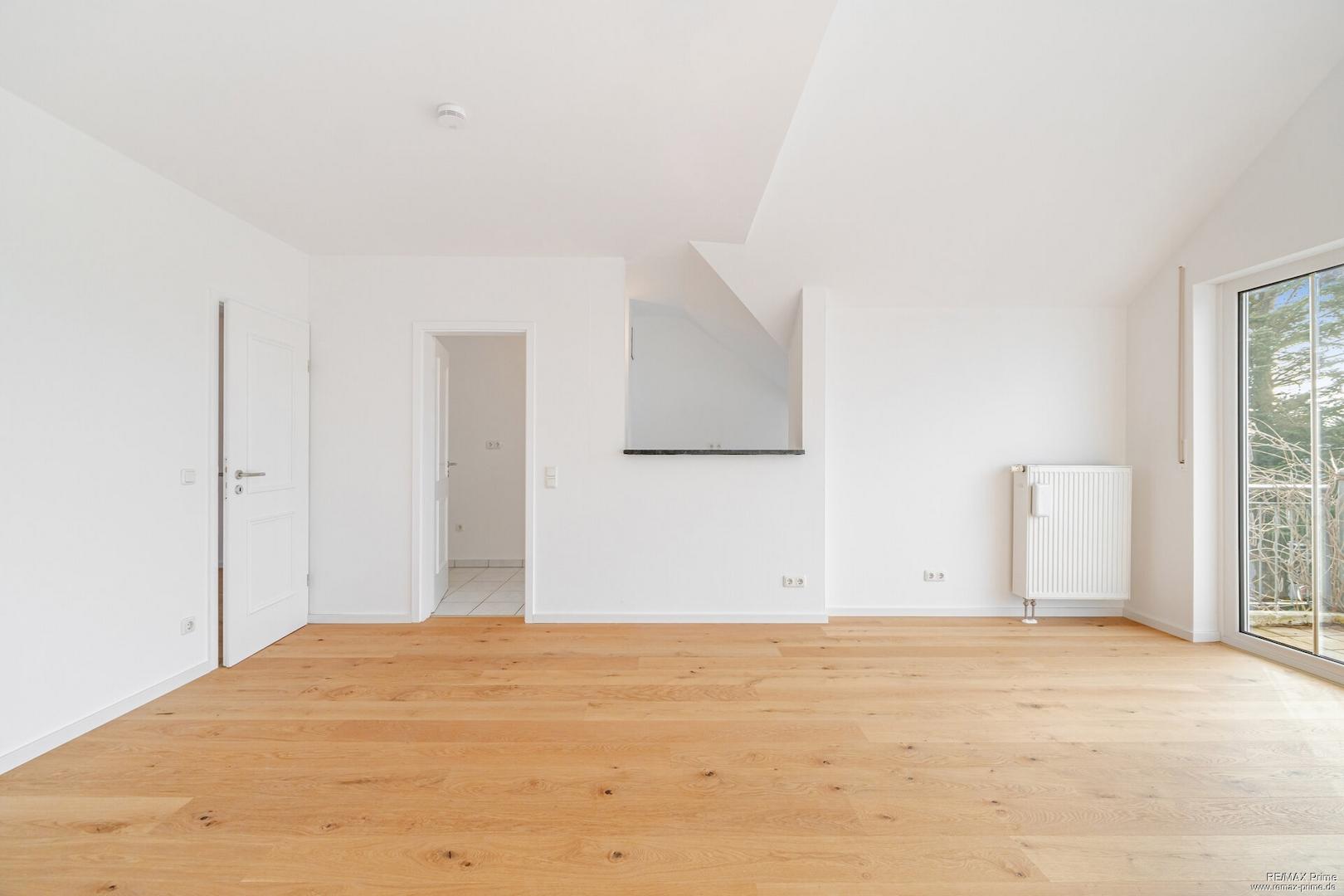 Wohnzimmer mit Kochnische