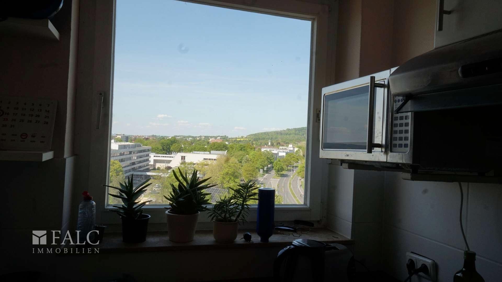 Blick aus dem Küchenfenster