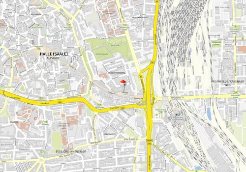 Geolyzer Kartenausschnitt