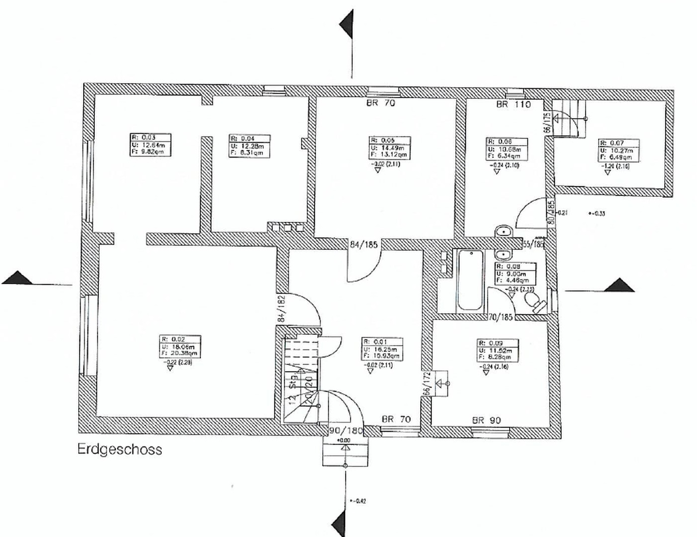 EG - momentaner Grundriss