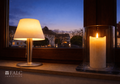 Abenddstimmung im Wohnzimmer