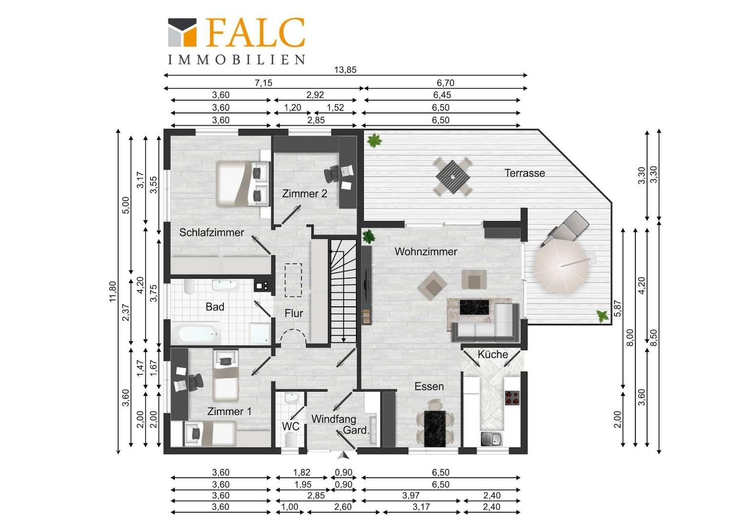 Grundriss Erdgeschoss