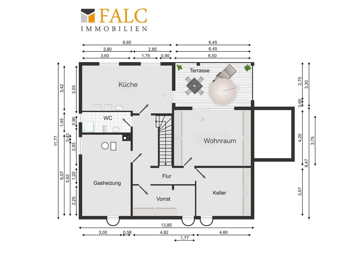 Grundriss Untergeschoss