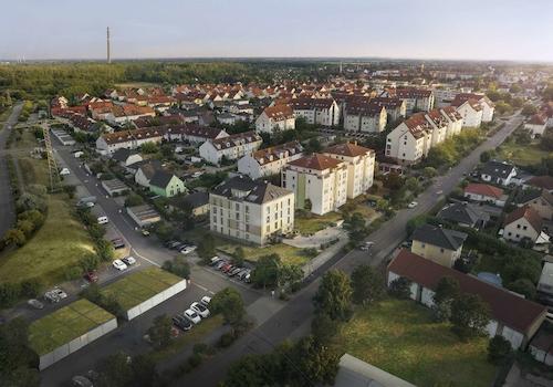 Blick auf Markranstädt