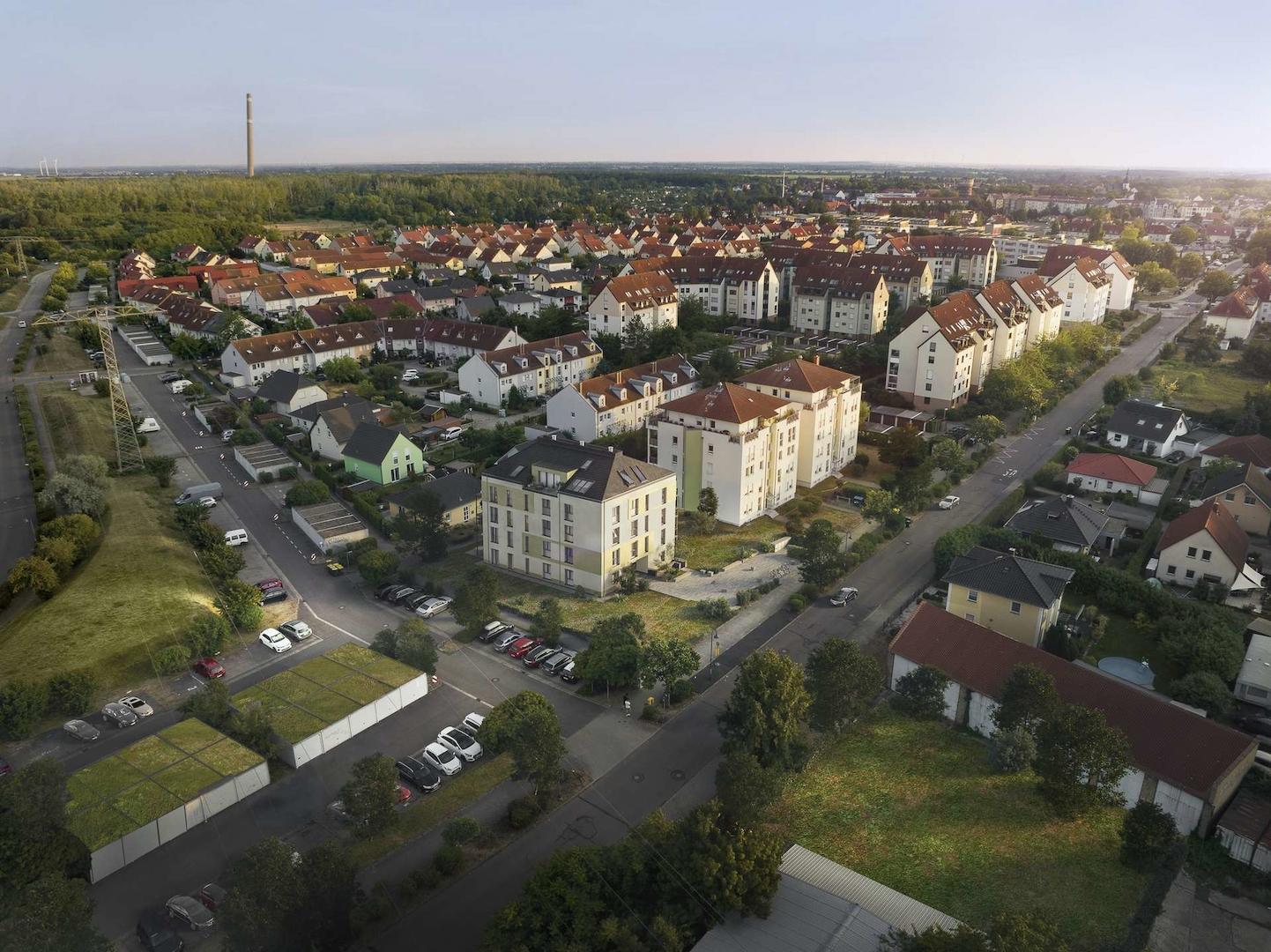 Blick auf Markranstädt