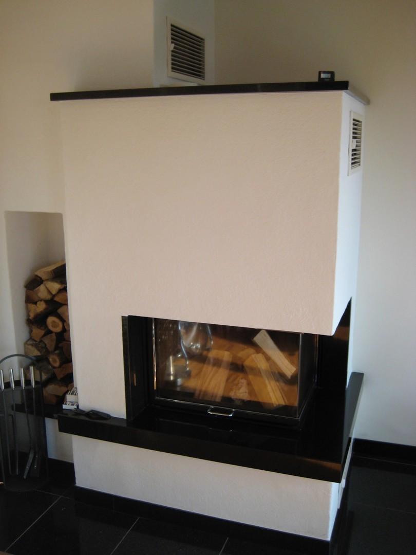 Kamin im 3. OG