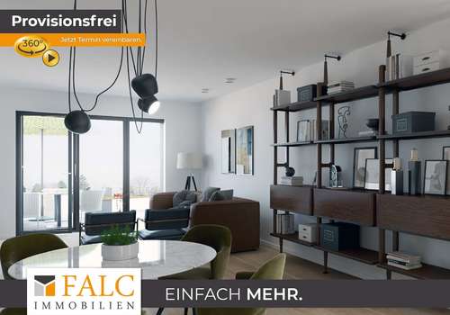 Wohnzimmer mit Ausblick