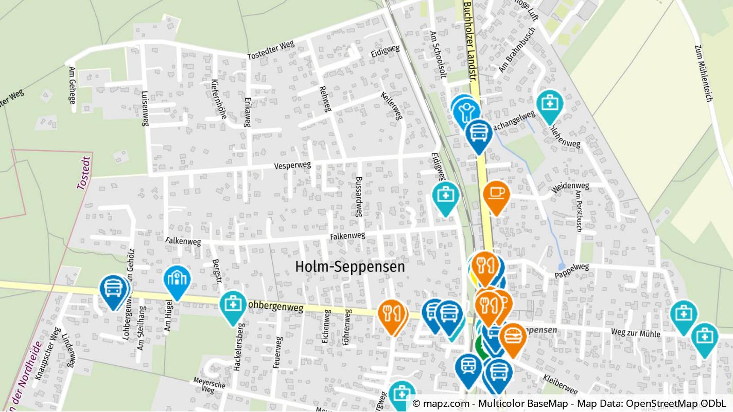Geolyzer Kartenausschnitt