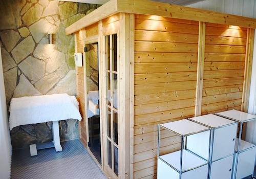 gesundheitsfördernde Sauna