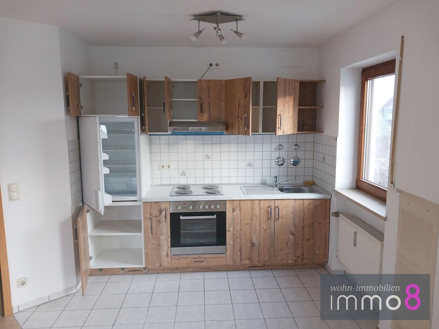 Küche ist schon drinnen