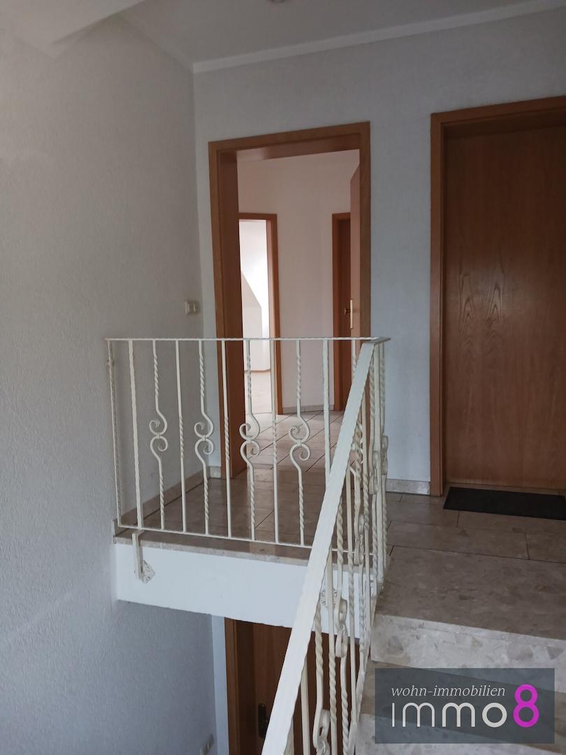 Eingang zur Dachgeschoßwohnung