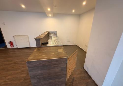 Gewerbefläche mit Tresen