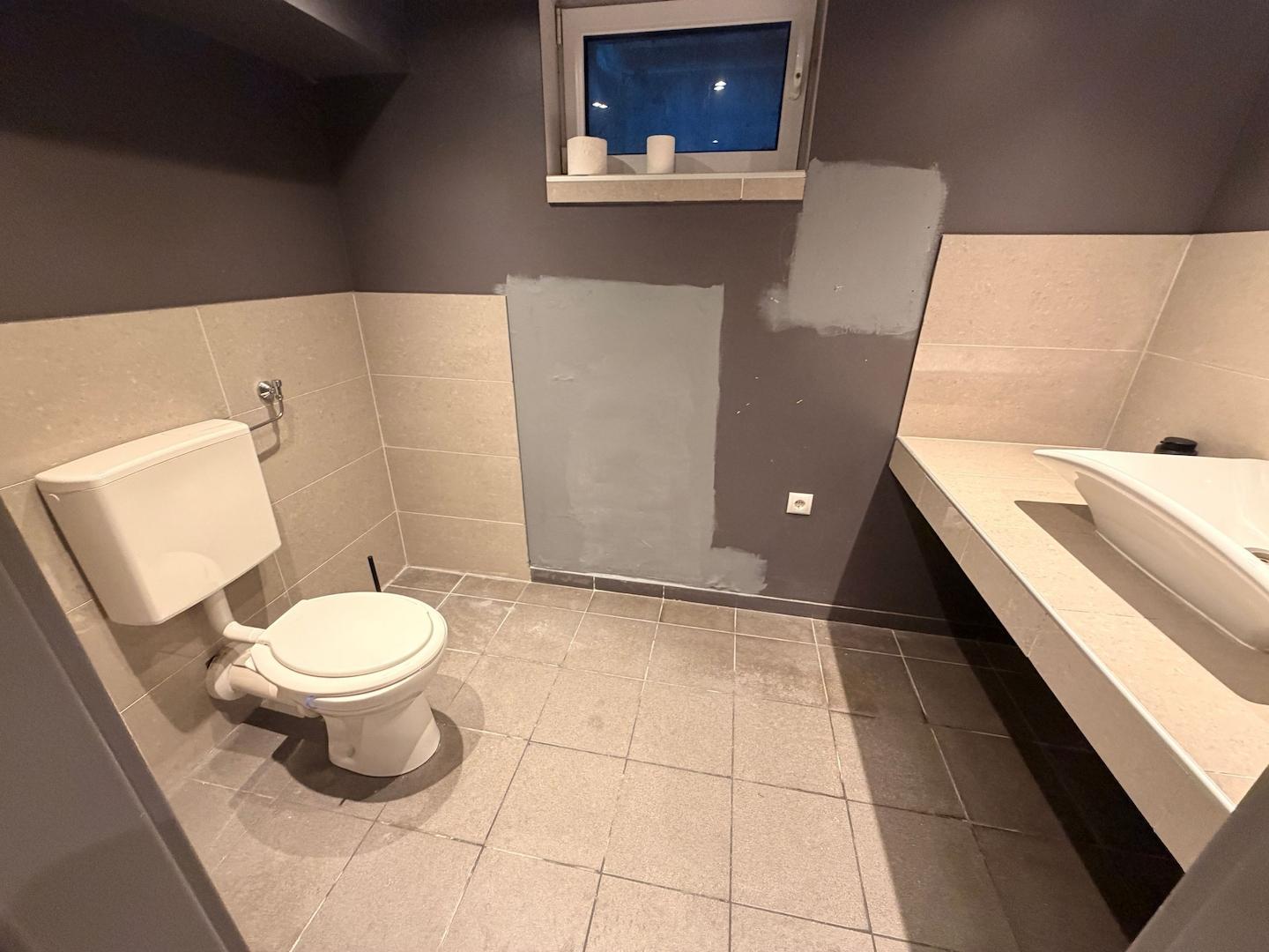 WC im Untergeschoss