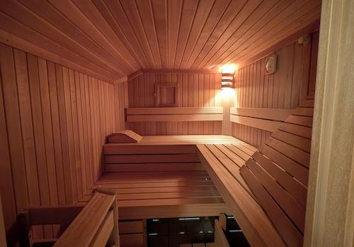 Sauna von innen