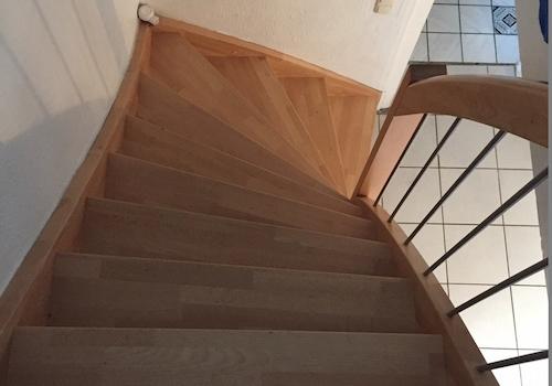 Ansicht Massivtreppe