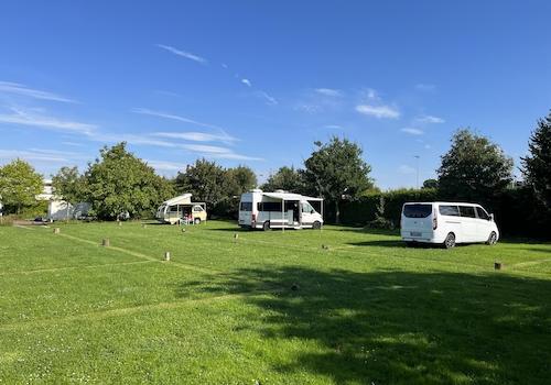 Schotterrasen-Fläche