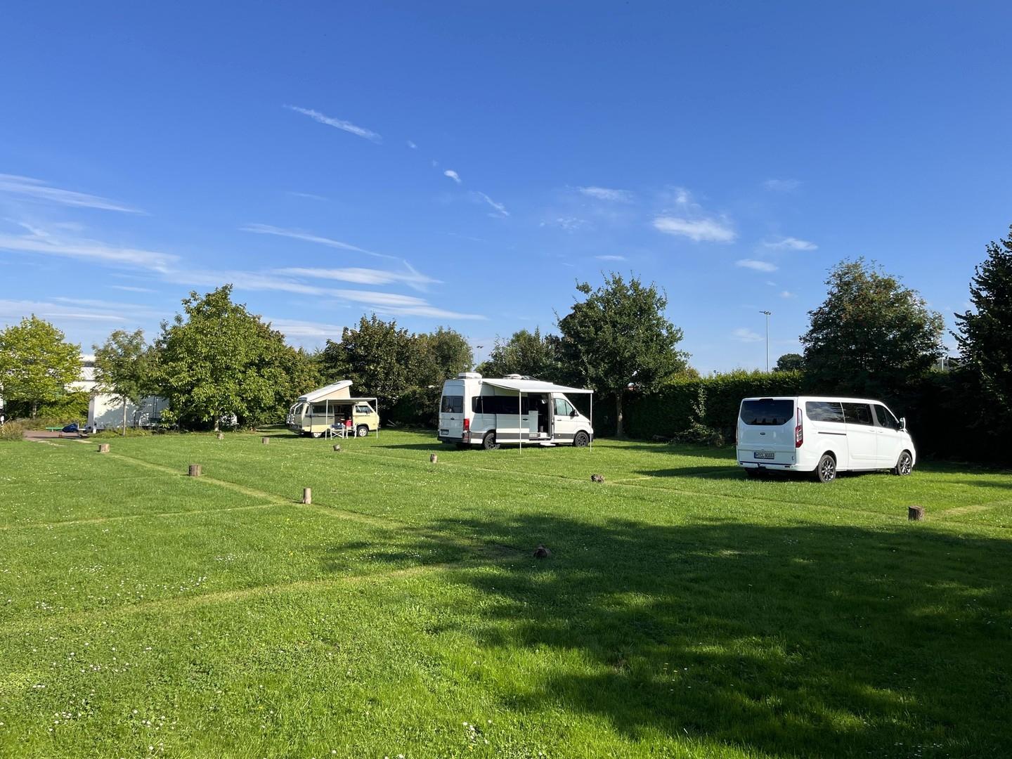 Schotterrasen-Fläche