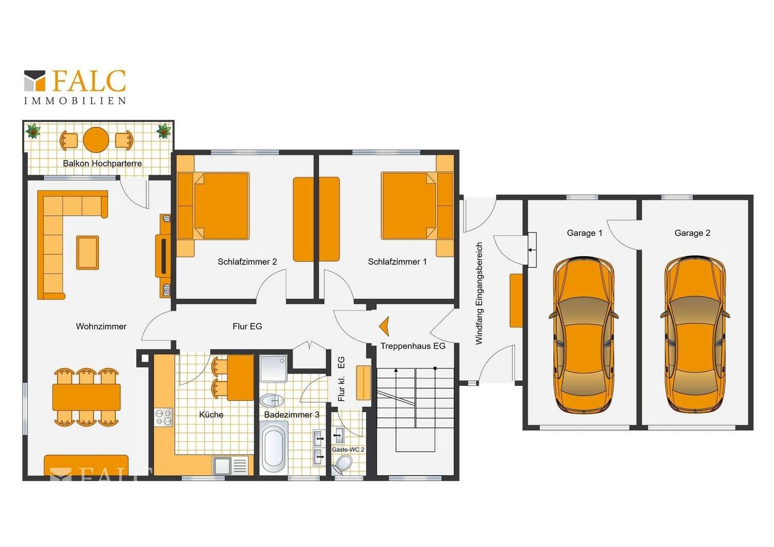 EG mit Garage