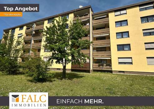 Moderne 3-Zimmer-Erdgeschosswohnung mit Balkon