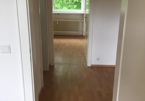 Schlafzimmer und Flur