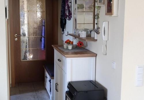 Flur mit Garderobe
