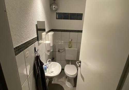 Toilette Dachgeschoß