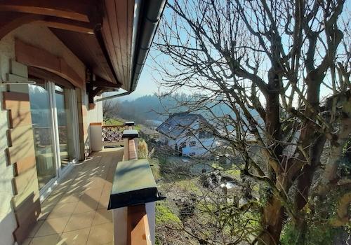 Balkon vor Schlafzimmer