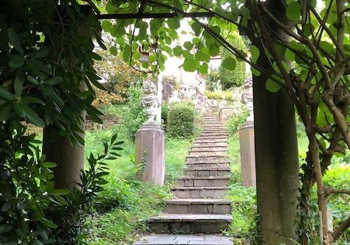 Treppenanlage von unten