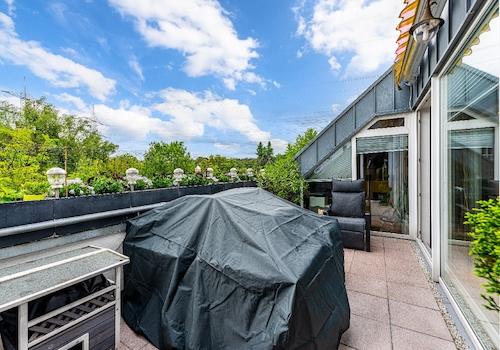 großzügiger Balkon