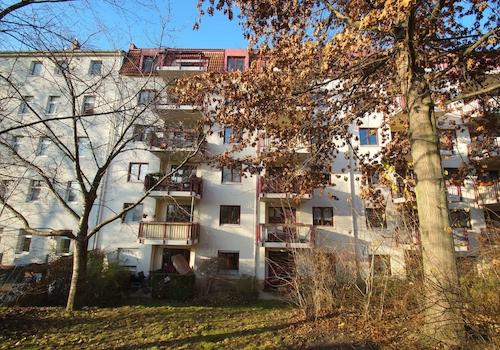 rückseitige Objektansicht