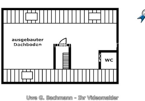 ausgebauter Dachboden