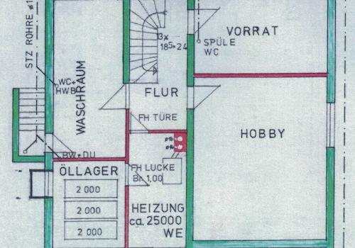 Grundriss Kellergeschoss