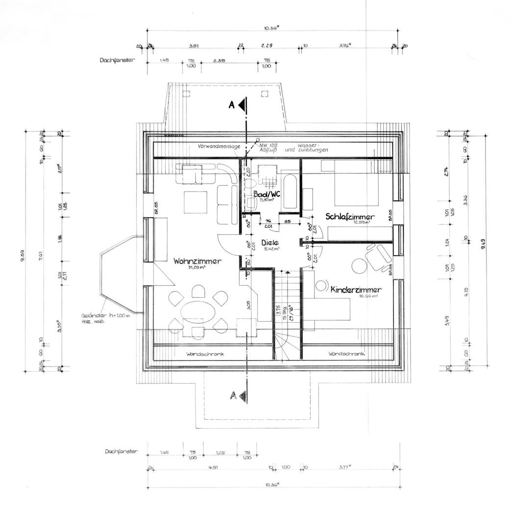 Wohnhaus Dachgeschoss