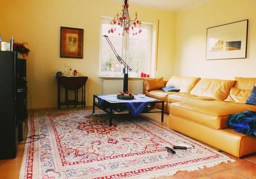 Wohnzimmer eingerichtet