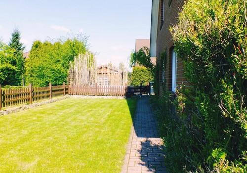 Gartenfläche Westseite