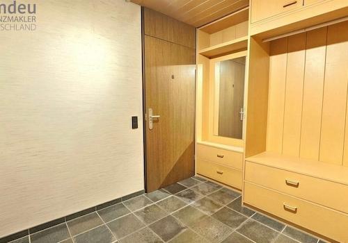 Garderobe und Eingang