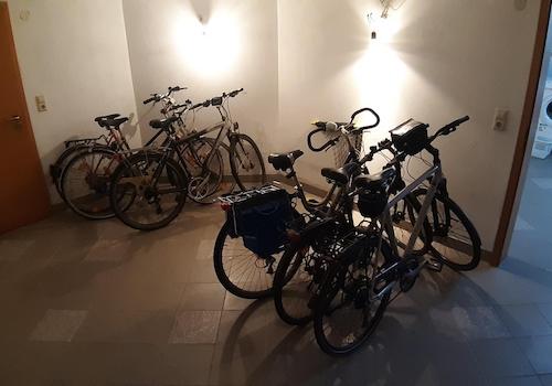 Fahrradabstellraum im Keller