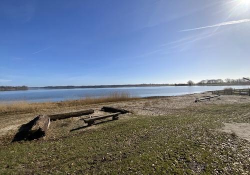 Die Schlei in unmittelbarer Nähe