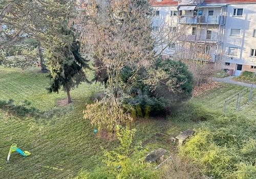 Blick von Wohnzimmer