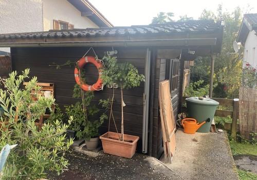 massives Gartenhaus