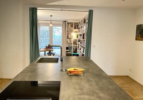 Blick in Arbeitszimmer