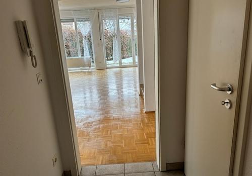 Blick ins Wohnzimmer