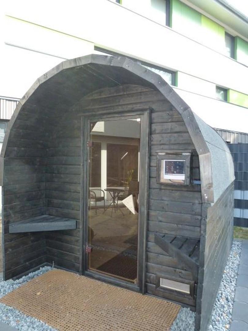 Außen Sauna