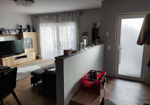 Flur Richtung Wohnzimmer