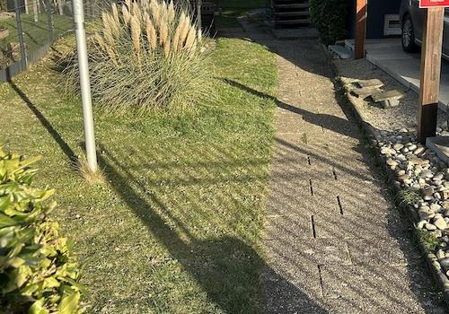 Zugang zum Haus von Strasse